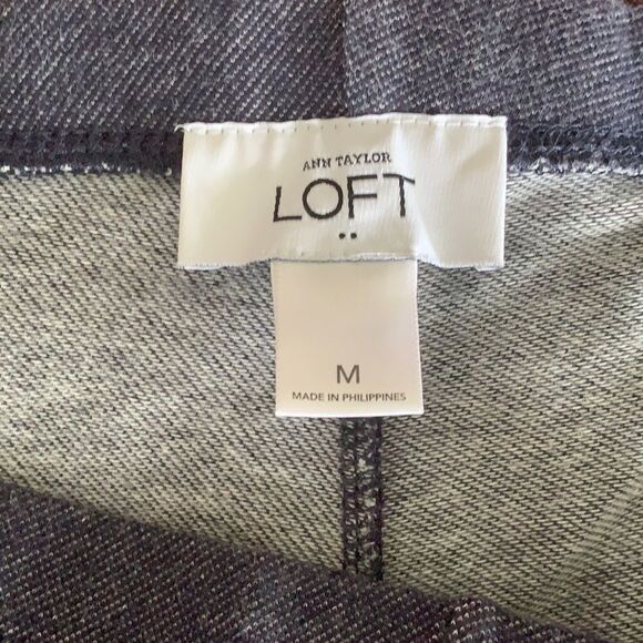 Ann Taylor LOFT Blue Cropped Leggings – M - Picture 6 of 7